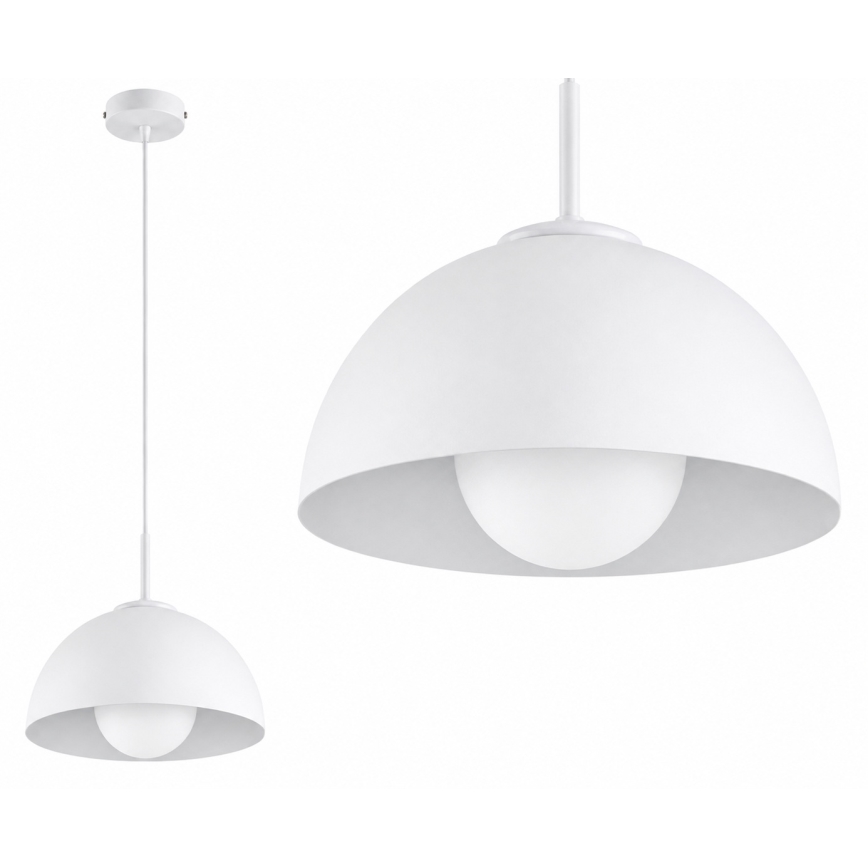 BRILAGI - Hanglamp met kabel COSMO 1xE27/60W/230V Ø 30 cm wit