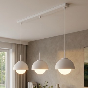 BRILAGI - Hanglamp met kabel COSMO 3xE27/60W/230V wit