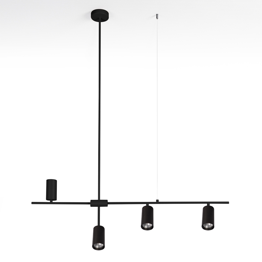 Brilagi - Hanglamp met kabel CRANE 4xGU10/30W/230V zwart