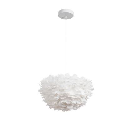 Brilagi - Hanglamp met kabel FEATHER 3xE27/40W/230V Ø 40 cm wit