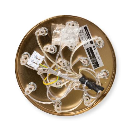 Brilagi - Hanglamp met kabel GLOBE 15xE14/15W/230V wit