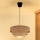 Brilagi - Hanglamp met kabel LUNETA 1xE27/60W/230V Ø 40 cm beige/goud