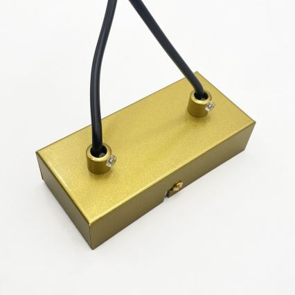 Brilagi - Hanglamp met kabel MALONY 6xE14/20W/230V goud