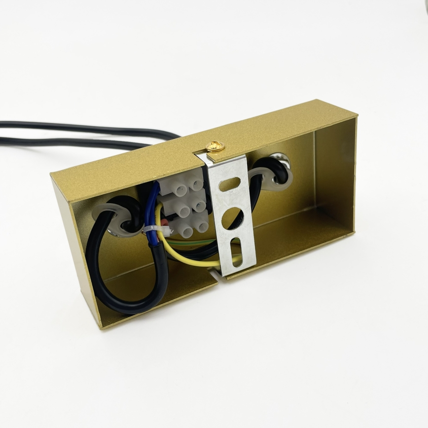 Brilagi - Hanglamp met kabel MALONY 6xE14/20W/230V goud