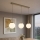 Brilagi - Hanglamp met kabel MILO 3xE27/60W/230V beige/goud