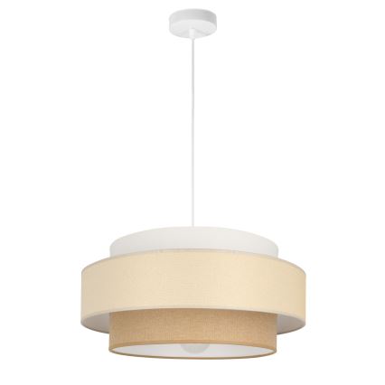 Brilagi - Hanglamp met kabel RESNA 1xE27/60W/230V Ø 40 cm crème/beige