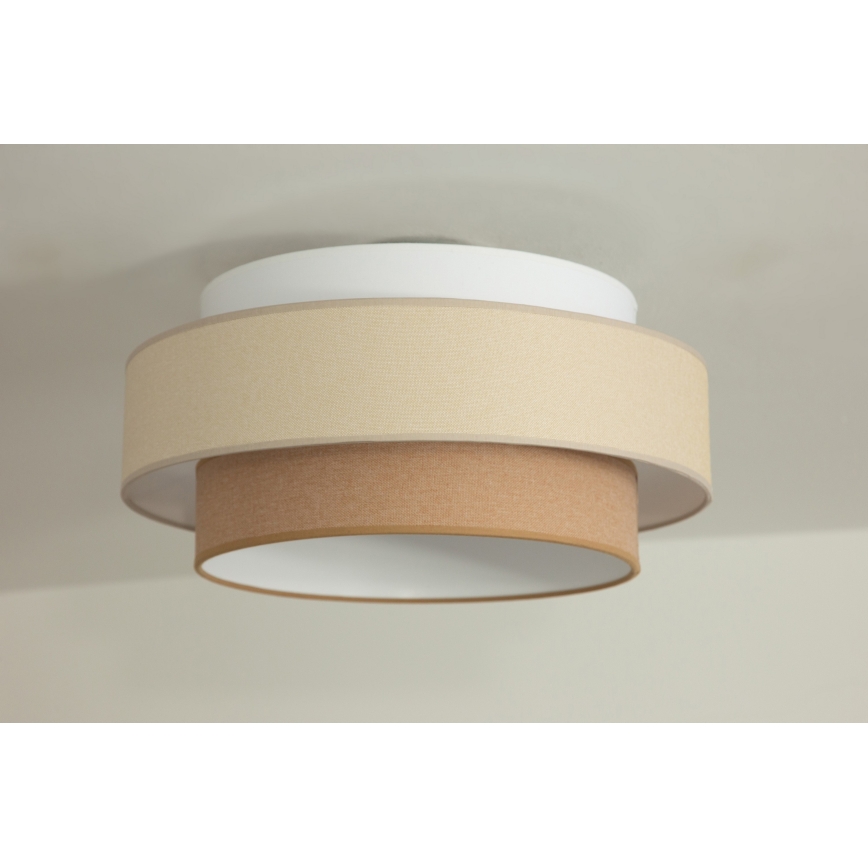 Brilagi - Hanglamp met kabel RESNA 1xE27/60W/230V Ø 40 cm crème/beige