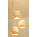 Brilagi - Hanglamp met kabel RESNA 3xE27/60W/230V Ø 45 cm crème/beige
