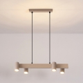 Brilagi - Hanglamp met kabel SELE 4xGU10/30W/230V beige