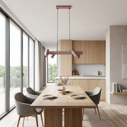 Brilagi - Hanglamp met kabel SELE 4xGU10/30W/230V beige