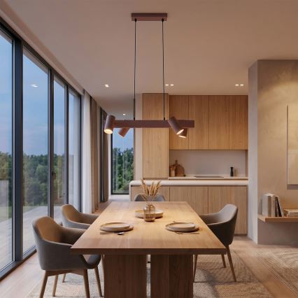 Brilagi - Hanglamp met kabel SELE 4xGU10/30W/230V beige