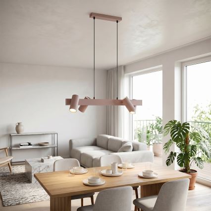 Brilagi - Hanglamp met kabel SELE 4xGU10/30W/230V beige