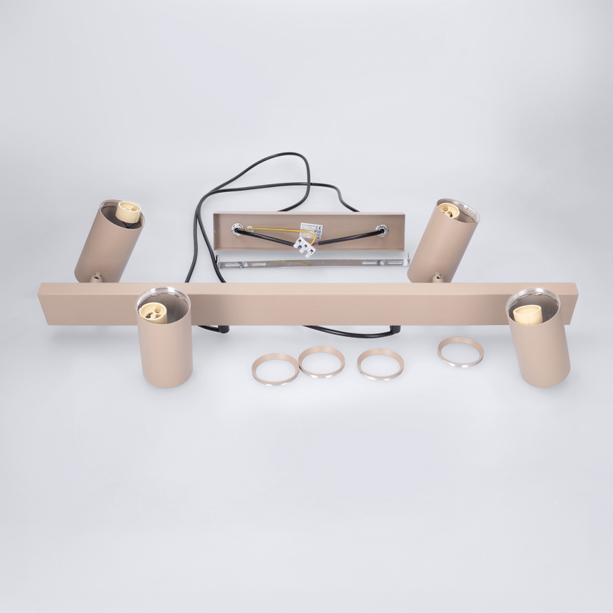 Brilagi - Hanglamp met kabel SELE 4xGU10/30W/230V beige