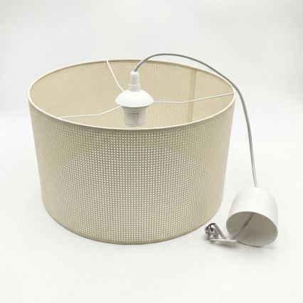 BRILAGI - Hanglamp met kabel SIRIJA MODERN 1xE27/60W/230V Ø 35 cm crème