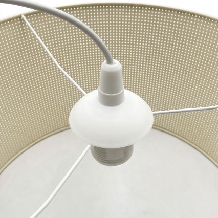 BRILAGI - Hanglamp met kabel SIRIJA MODERN 1xE27/60W/230V Ø 35 cm crème