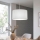 Brilagi - Hanglamp met kabel SIRIJA MODERN 1xE27/60W/230V Ø 35 cm wit