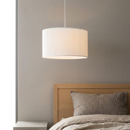 Brilagi - Hanglamp met kabel SIRIJA MODERN 1xE27/60W/230V Ø 35 cm wit