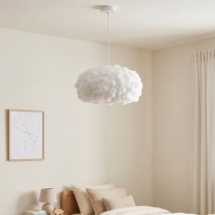 Brilagi - Hanglamp met kabel SOLEAIR 1xE27/60W/230V wit