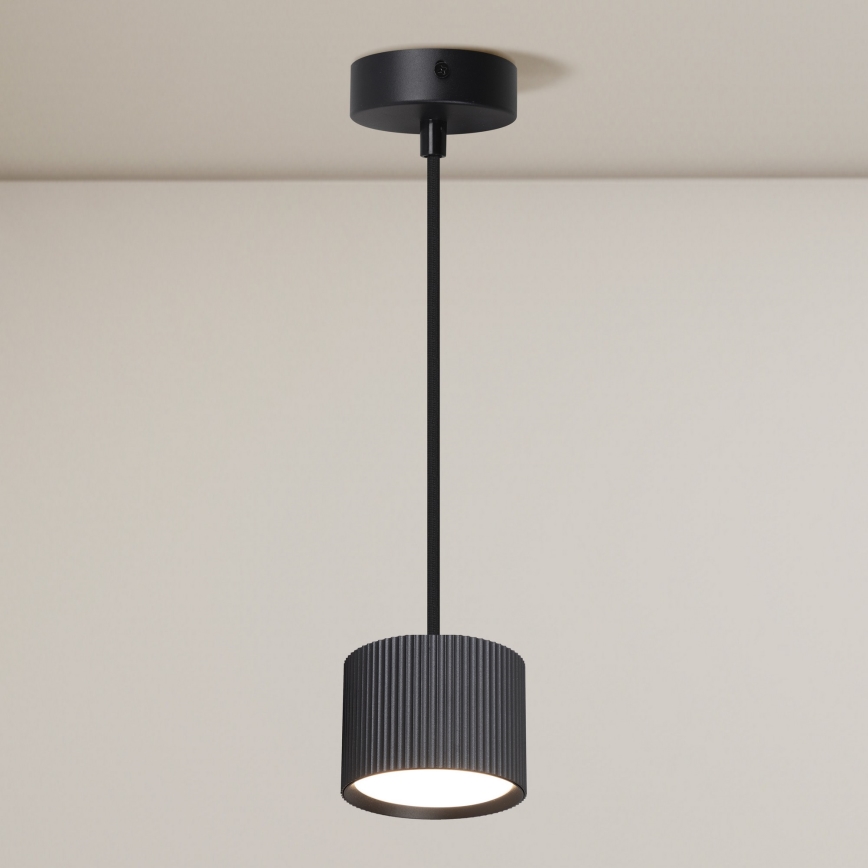 Brilagi - Hanglamp met kabel STRIPY 1xGX53/15W/230V zwart