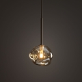 Brilagi - Hanglamp met kabel VULCANO 1x G9/8W/230V Ø 15 cm beige/rookbeige