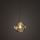 Brilagi - Hanglamp met kabel VULCANO 1x G9/8W/230V Ø 15 cm beige/rookbeige