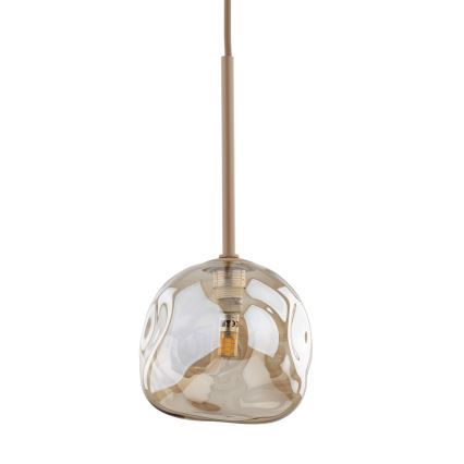 Brilagi - Hanglamp met kabel VULCANO 1x G9/8W/230V Ø 15 cm beige/rookbeige