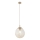 Brilagi - Hanglamp met kabel VULCANO 1xE27/15W/230V beige/rookbeige