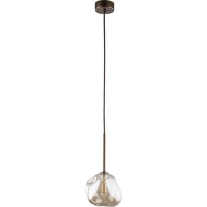 Brilagi - Hanglamp met kabel VULCANO 1xG9/8W/230V brons/gerookt beige