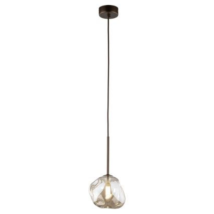 Brilagi - Hanglamp met kabel VULCANO 1xG9/8W/230V brons/gerookt beige