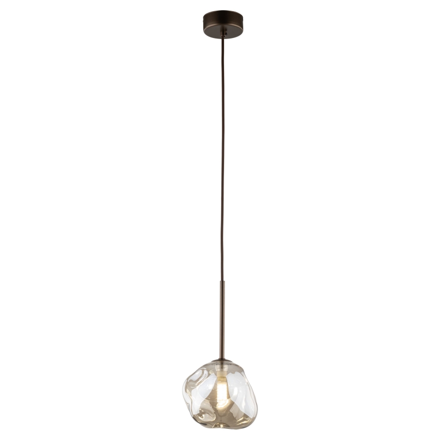 Brilagi - Hanglamp met kabel VULCANO 1xG9/8W/230V brons/gerookt beige