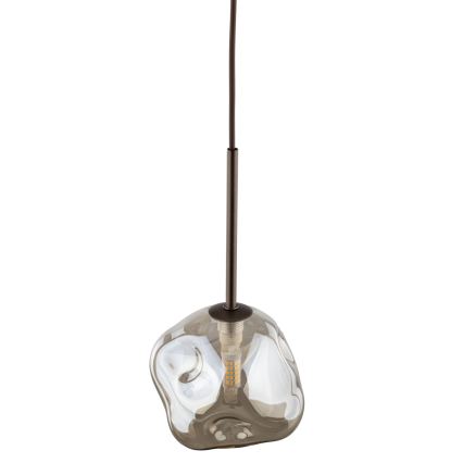 Brilagi - Hanglamp met kabel VULCANO 1xG9/8W/230V brons/gerookt beige