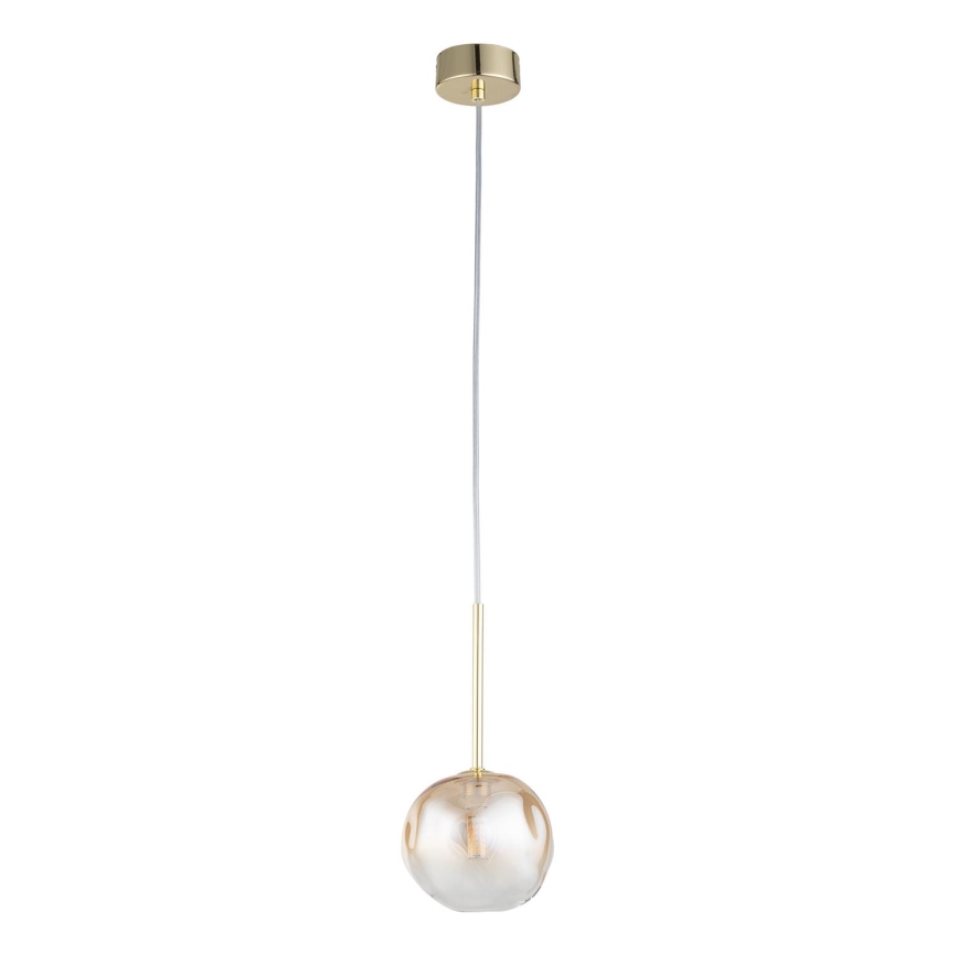 Brilagi - Hanglamp met kabel VULCANO 1xG9/8W/230V Ø 15 cm goud/gerookt beige