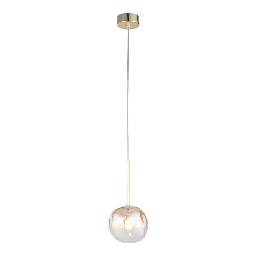 Brilagi - Hanglamp met kabel VULCANO 1xG9/8W/230V Ø 15 cm goud/gerookt beige