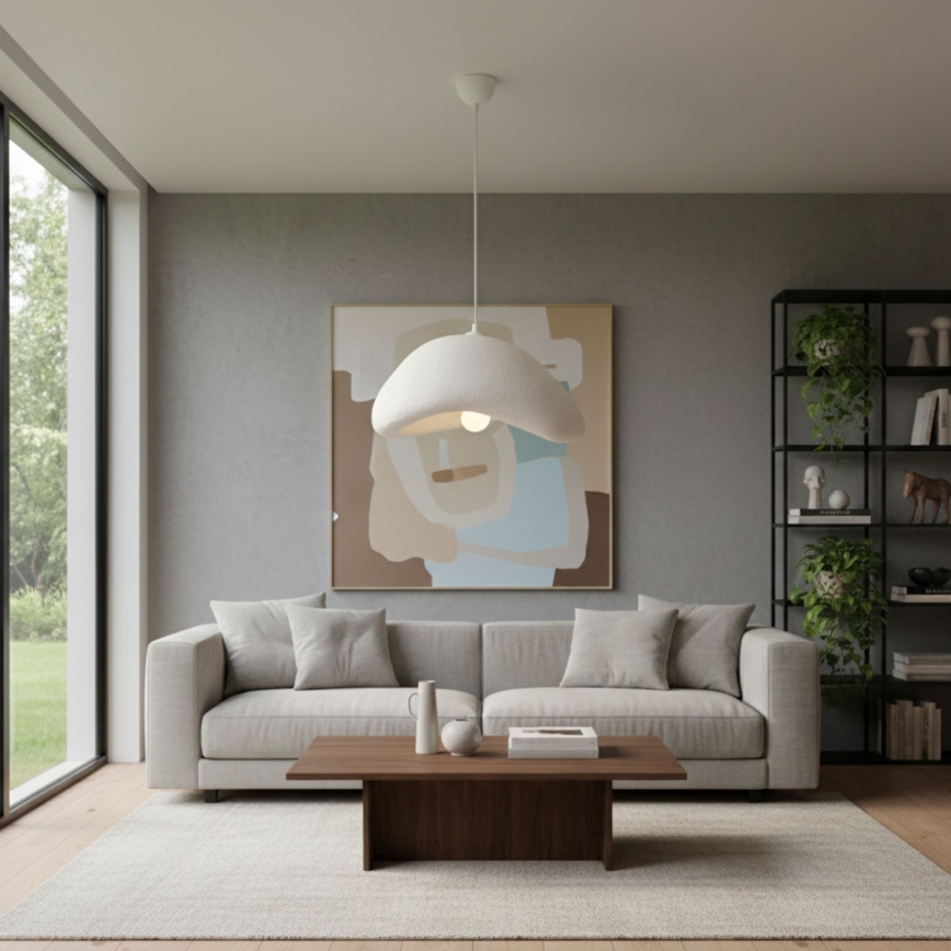 Brilagi - Hanglamp met kabel WABI SABI 1xE27/40W/230V pr. 42 cm wit