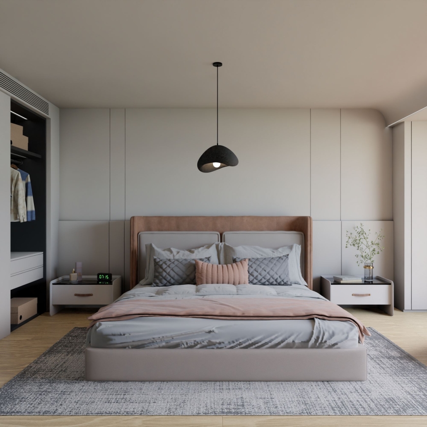 Brilagi - Hanglamp met kabel WABI SABI 1xE27/40W/230V zwart