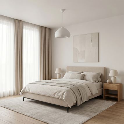 Brilagi - Hanglamp met kabel WABI SABI 1xE27/40W/230V Ø 32 cm wit