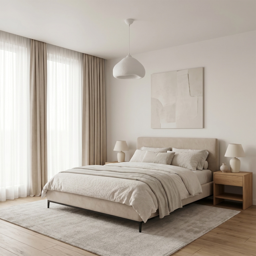 Brilagi - Hanglamp met kabel WABI SABI 1xE27/40W/230V Ø 32 cm wit