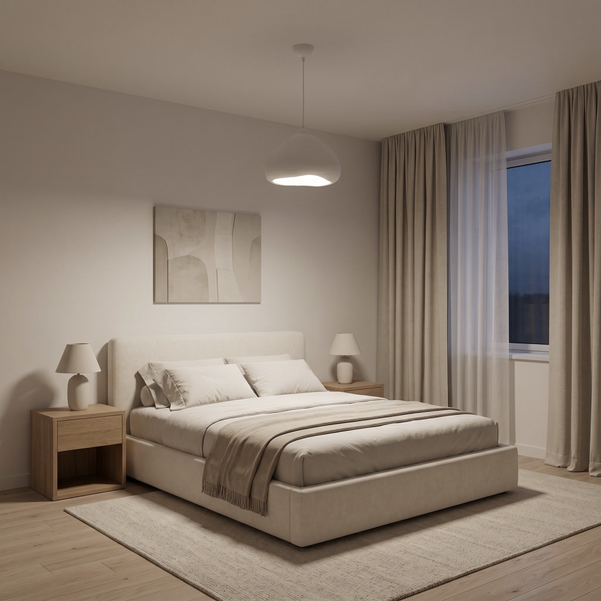 Brilagi - Hanglamp met kabel WABI SABI 1xE27/40W/230V Ø 32 cm wit