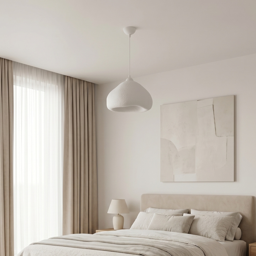 Brilagi - Hanglamp met kabel WABI SABI 1xE27/40W/230V Ø 32 cm wit
