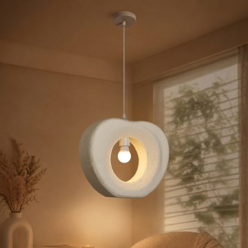 BRILAGI - Hanglamp met kabel WABI SABI 1xE27/60W/230V Ø 38 cm wit