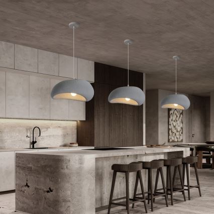 BRILAGI - Hanglamp met kabel WABI SABI 1xE27/60W/230V Ø 40 cm grijs