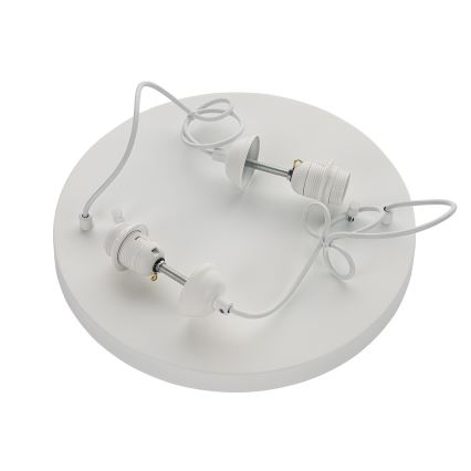 Brilagi - Hanglamp met kabel WABI SABI 2xE27/40W/230V Ø 45 cm wit