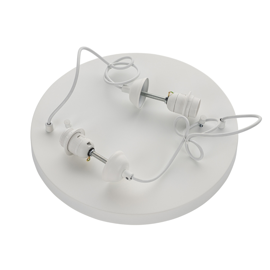 Brilagi - Hanglamp met kabel WABI SABI 2xE27/40W/230V Ø 45 cm wit