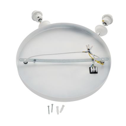Brilagi - Hanglamp met kabel WABI SABI 2xE27/40W/230V Ø 45 cm wit