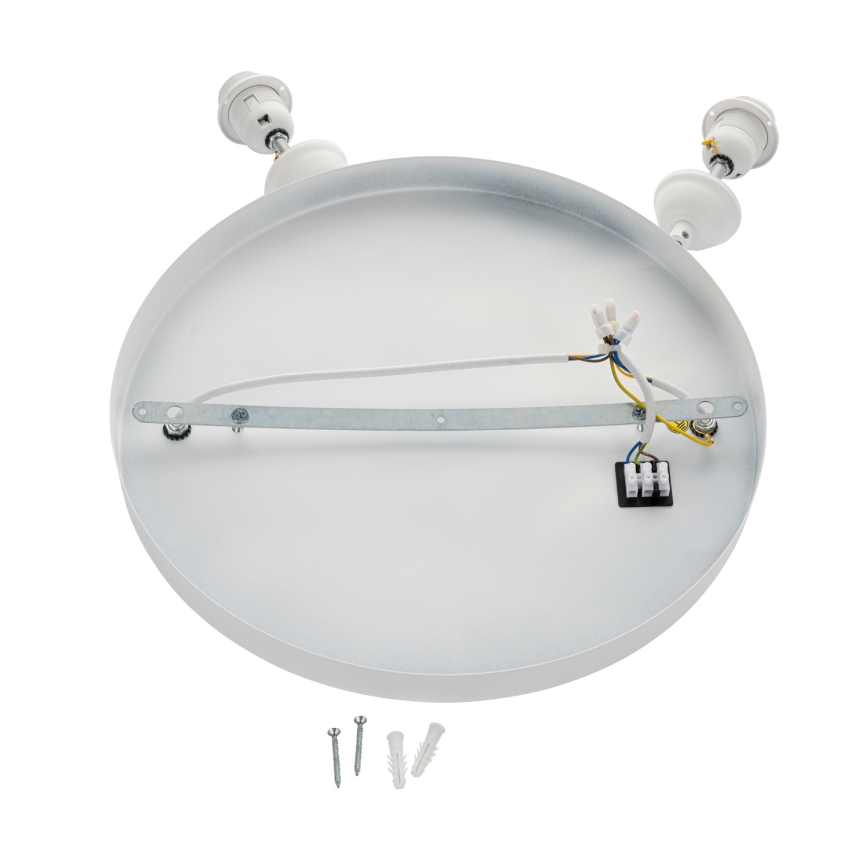 Brilagi - Hanglamp met kabel WABI SABI 2xE27/40W/230V Ø 45 cm wit