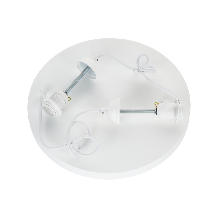 Brilagi - Hanglamp met kabel WABI SABI 2xE27/40W/230V Ø 45 cm wit