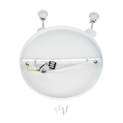 Brilagi - Hanglamp met kabel WABI SABI 2xE27/40W/230V Ø 45 cm wit