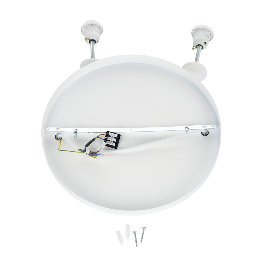 Brilagi - Hanglamp met kabel WABI SABI 2xE27/40W/230V Ø 45 cm wit