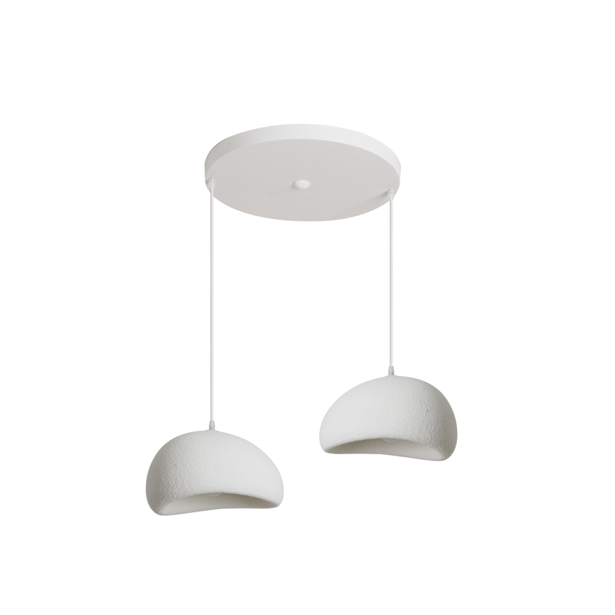 BRILAGI - Hanglamp met kabel WABI SABI 2xE27/60W/230V wit