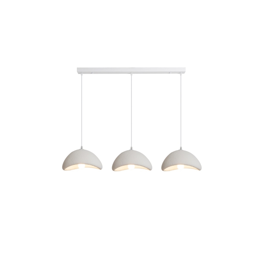 BRILAGI - Hanglamp met kabel WABI SABI 3xE27/60W/230V wit